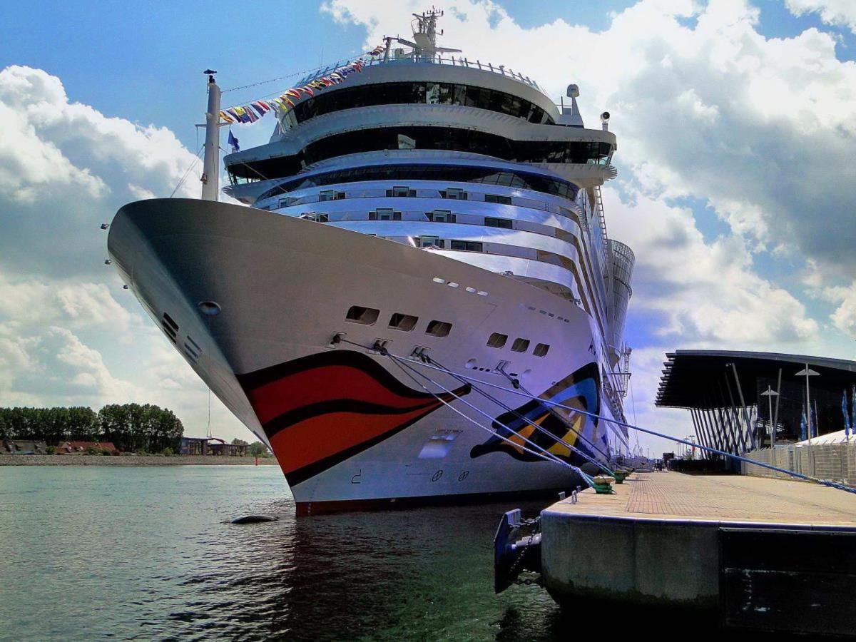 Apartmán Ferienhaus Am Yachthafen, Moewe Rostock Exteriér fotografie